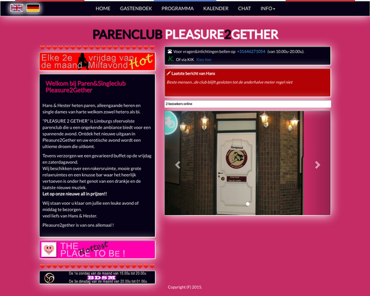 Pleasure 2Gether Logo