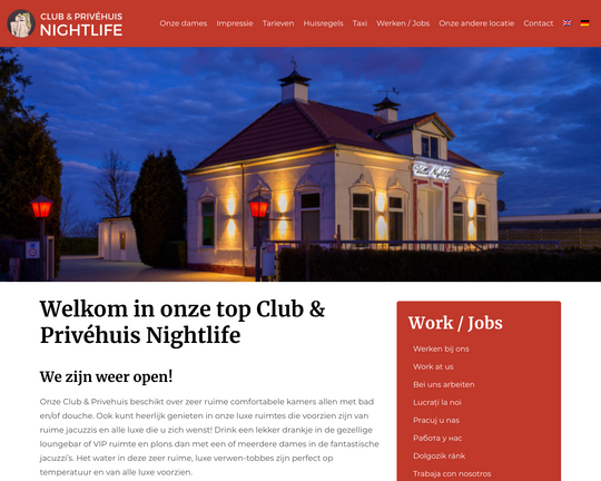 Sexclub Nightlife Logo